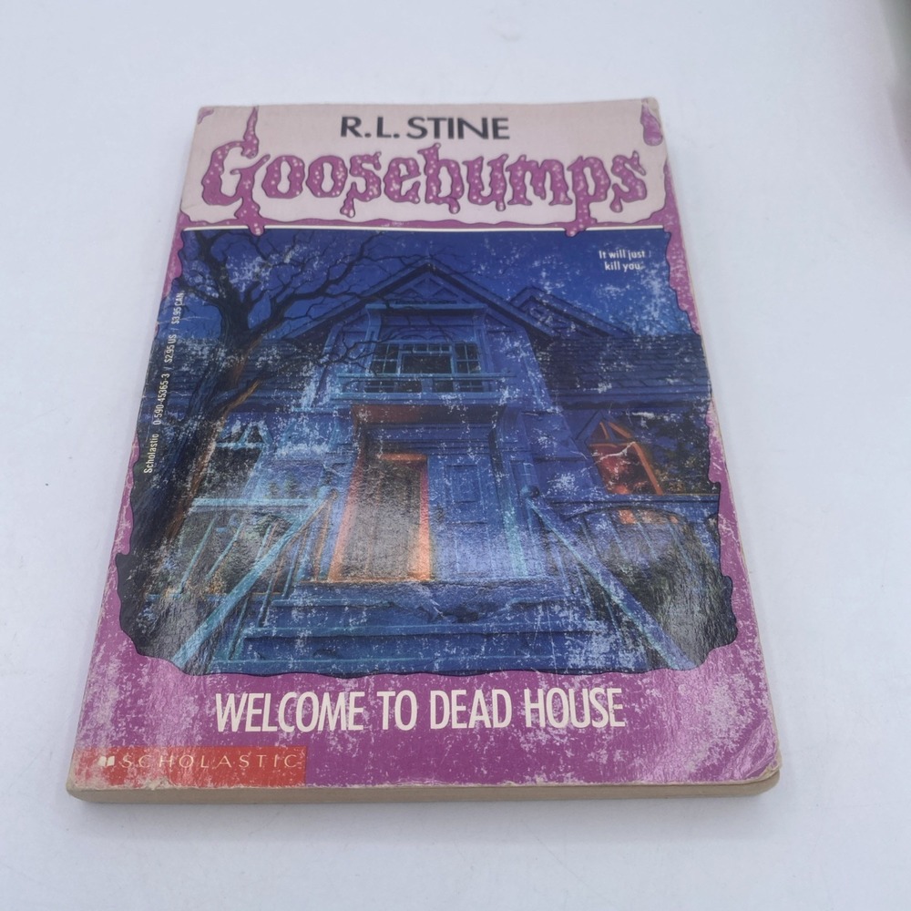 1992 First Printing Goosebumps R.L. Stine Lot Of 3 Dead House, Dummy,Nightmare - Picture 15 of 16